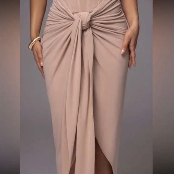 JLUXLABEL Beige Day Dream Sarong Maxi - Picture 2 of 2